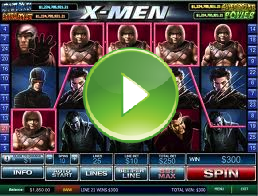 X Men slot